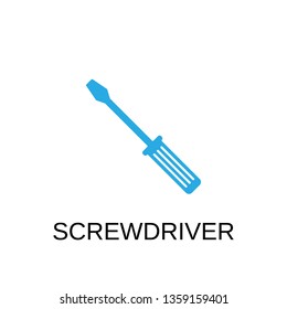 Screwdriver icon. Screwdriver symbol design. Stock - Vector illustration can be used for web