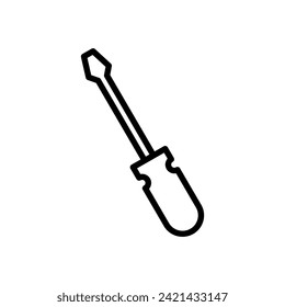 screwdriver icon symbol vector template