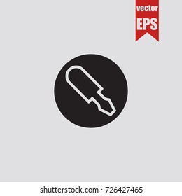 Screwdriver icon in trendy isolated on grey background.Vector illustration.