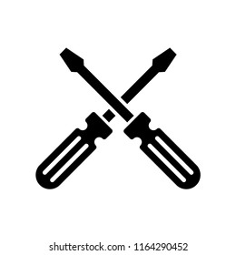 Screwdriver icon vector