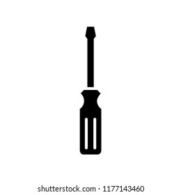 Screwdriver icon vector 