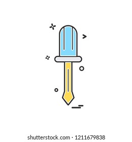 screwdriver icon vector