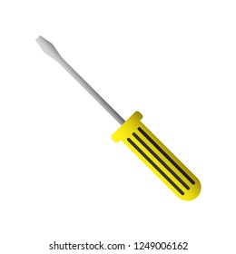 Screwdriver icon vector