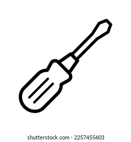 Screwdriver icon vector design illustration 