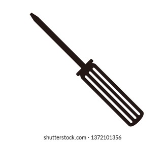 Screwdriver Icon. Vector illustration