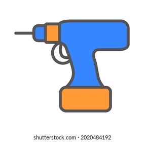 screwdriver icon vector illustration concept