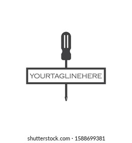 screwdriver icon  vector illustration design template 