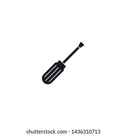 Screwdriver Icon Vector Illustration Eps