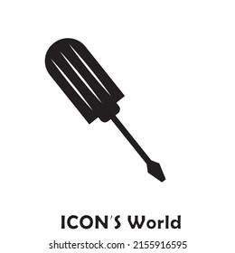 Screwdriver icon. Vector illustration eps10.