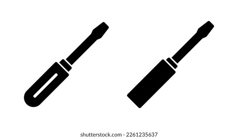 Screwdriver icon vector illustration. tools sign and symbol