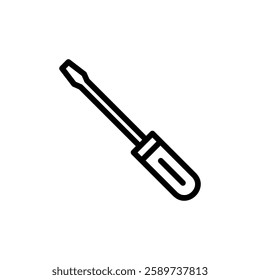 Screwdriver icon vector illustration. tools sign and symbol