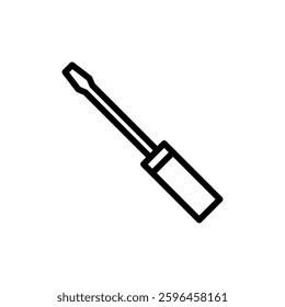 Screwdriver icon vector illustration. tools sign and symbol