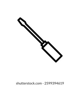 Screwdriver icon vector illustration. tools sign and symbol