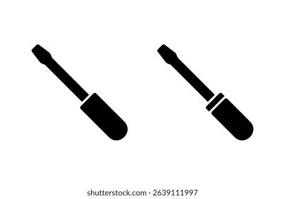 Screwdriver icon vector illustration. tools sign and symbol