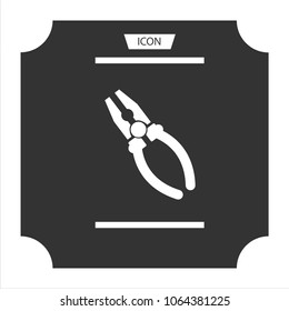 Screwdriver icon vector isolated on background