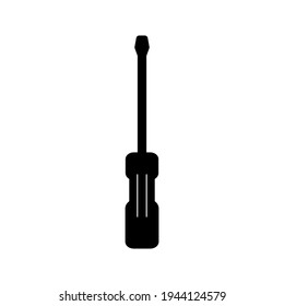 screwdriver icon. Vector service tools. vector illustration. simple style on white background.