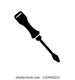 Screwdriver icon vector icon. Simple element illustration. Screwdriver symbol design. Can be used for web and mobile.