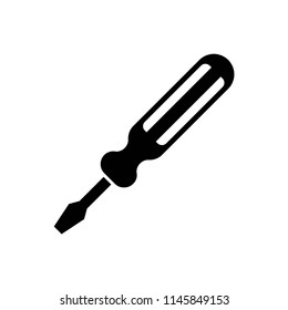 Screwdriver icon vector icon. Simple element illustration. Screwdriver symbol design. Can be used for web and mobile.