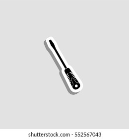 Screwdriver  icon - vector  sticker