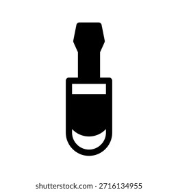 Icono de destornillador Ilustración de diseño de símbolo de Vector