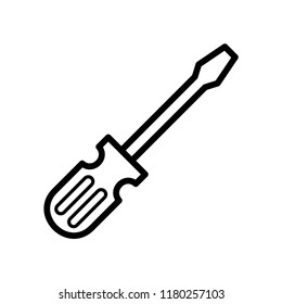 Screwdriver icon vector templates