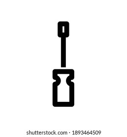 Screwdriver icon vector, tool icon