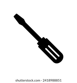 Screwdriver icon vector. tools icon vector