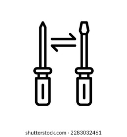 screwdriver icon for your website design, logo, app, UI.