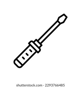 Schraubendreher-Symbol für Ihre Website, Ihr Handy, Ihre Präsentation und Ihr Logo-Design.