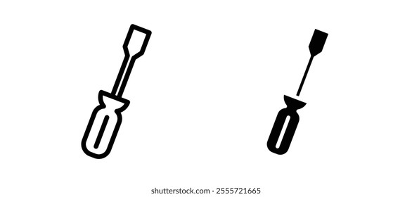 Screwdriver icons for web ui designs
