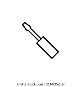 Screwdriver icon.tools sign and symbol