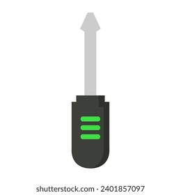 Screwdriver illustrated on white background