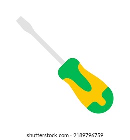 Screwdriver isolated on white background