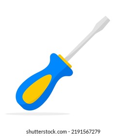 Screwdriver isolated on white background