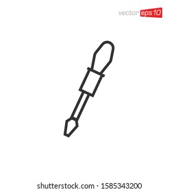 Screwdriver Mechanic Icon Design Vector