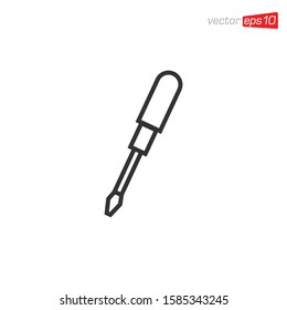 Screwdriver Mechanic Icon Design Vector