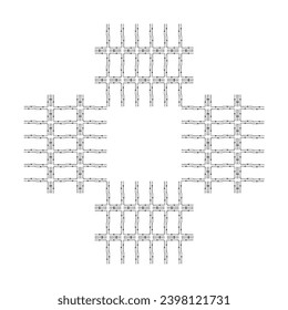 Screwdriver Motifs Pattern, can use for Modern Decoration, Wallpaper, Ornate, Cover, Background, Backdrop, Textile, Fashion, Fabric, Wrapping Print, or Graphic Design Element. Vector Illustration