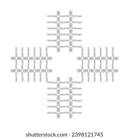 Screwdriver Motifs Pattern, can use for Modern Decoration, Wallpaper, Ornate, Cover, Background, Backdrop, Textile, Fashion, Fabric, Wrapping Print, or Graphic Design Element. Vector Illustration