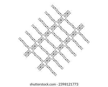 Screwdriver Motifs Pattern, can use for Modern Decoration, Wallpaper, Ornate, Cover, Background, Backdrop, Textile, Fashion, Fabric, Wrapping Print, or Graphic Design Element. Vector Illustration
