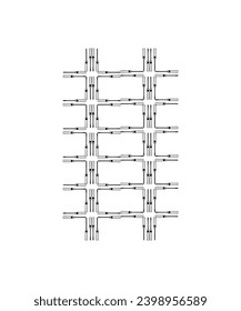 Screwdriver Motifs Pattern, can use for Modern Decoration, Wallpaper, Ornate, Cover, Background, Backdrop, Textile, Fashion, Fabric, Wrapping Print, o