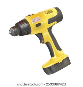 Screwdriver on a white background. Vector illustration.