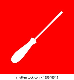 Screwdriver sign illustration