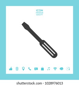 Screwdriver symbol icon