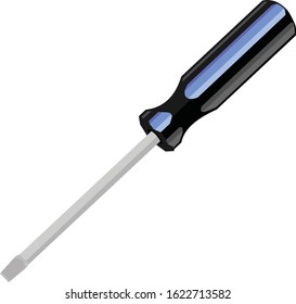Screwdriver Tool Equipment Vector Illustration