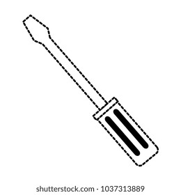 screwdriver tool isolated icon