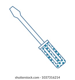 screwdriver tool isolated icon
