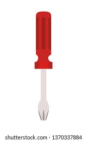 screwdriver tool isolated icon