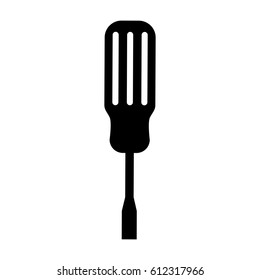 screwdriver tool isolated icon