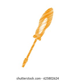 screwdriver tool isolated icon
