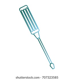 screwdriver tool isolated icon